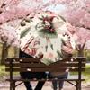 1pc Christmas Fairy Automatic Open/Close Umbrella with Windproof, 8-Rib Sturdy Canopy, Durable Ribs, Fashionable Design1223A