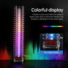 25-Segment LED Music 7 Colors Rhythm Spectrum Light Kits Light Cube Electronic DIY Production Parts Creative Night Market Lights