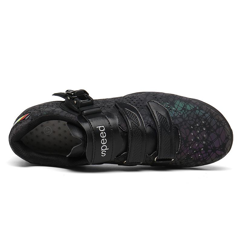 Dual-Use Professional Cycling Shoes for Men & Women - Road & Mountain Bike Racing with Hard Sole