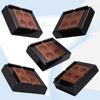 5Pcs Dental Shade Guide Storage Box for Veneers, Membrane, Denture, and Molar Organization