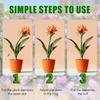 10PCS Plant Supports Stand Butterflies Orchid Flower Potted Fixing Rods Eco-friendly Reusable Vegetable Protection Fixing Tool Gardening Su