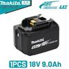 100% original Makita 18V battery 6.0Ah 9.0AH rechargeable battery Makita 3.0Ah 5.0Ah charger BL1850B BL1860B  power tool battery