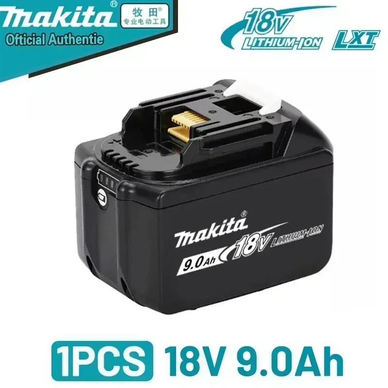 100% original Makita 18V battery 6.0Ah 9.0AH rechargeable battery Makita 3.0Ah 5.0Ah charger BL1850B BL1860B power tool battery