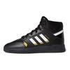 adidas Originals Drop Step Non-Slip Durable Lightweight High-Top Skate Shoes Unisex Skate Shoes Black Yellow White EE5927