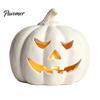 Glow in the Dark Pompoen voor Kinderen Halloween Kaarsenhouder, Hars Lantaarn Theelicht Houder met Attente Geschenken Uitgesneden Gezicht Herfst Boerderij Tafel Schoorsteenmantel