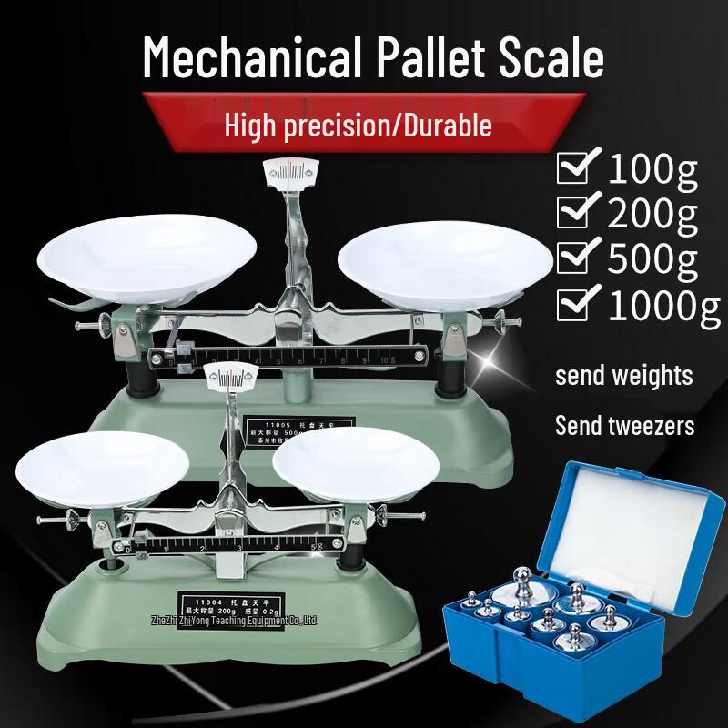 Vito Educational Tray Balance Scale with Weights