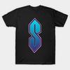 Men Black Print T-shirt S No-Cut Transfer Paper Print Cotton Tshirt