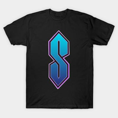 Men Black Print T-shirt S No-Cut Transfer Paper Print Cotton Tshirt