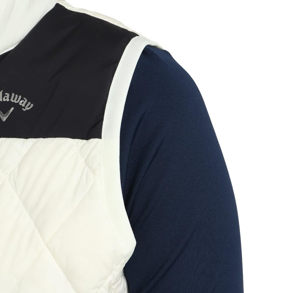 Callaway Down Vest and Golf C22216202 L Women's Full-Zip (Stretch, Water-Repellent, Warm) / / 1031_White