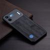 Case for Nothing Phone 4b Straight Wood Grain PU Leather Phone Cover for Nothing Phone 4b Case