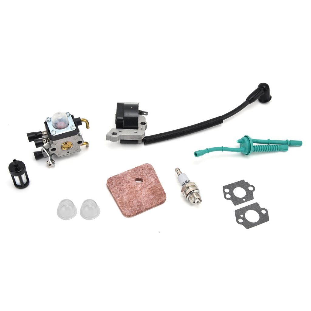 Carburetor Ignition Coil Kit for Stihl FS55 FS38 FS55R KM55 FS45 FS46 Trimmer Parts