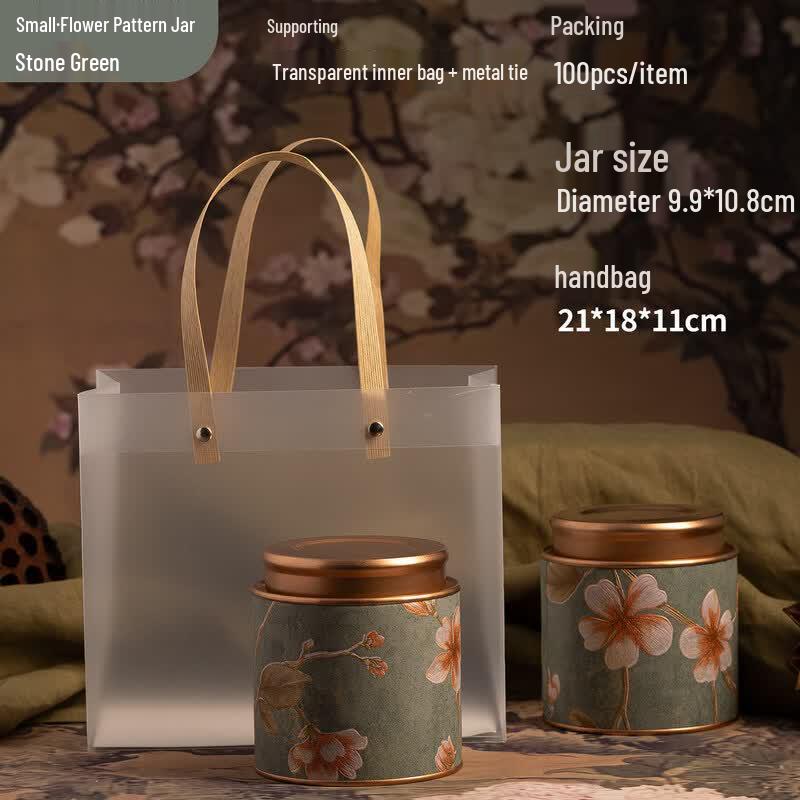 Qiwei Copper Tea Caddy