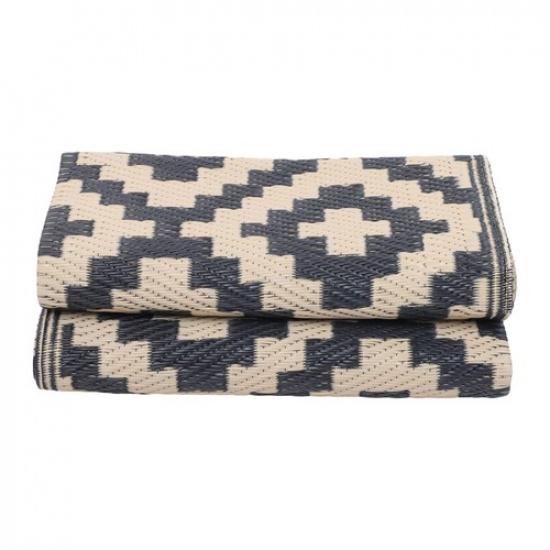 Waterproof Outdoor Rug 4x6 ft Patio Rug Mat Reversible Plastic Camping Rugs