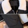 Short Black Cotton Jacket for Women In Winter New Lightweight Design Fashionable Temperament Beautiful Jacket