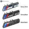3D ABS M Car Front Grille Badge Emblem Buckle For BMW X6E71 E70 E34 X5G05 G60 F10 X5E53 E24 E63 E64 F06 F12 F13 G32 F18 G30 G31