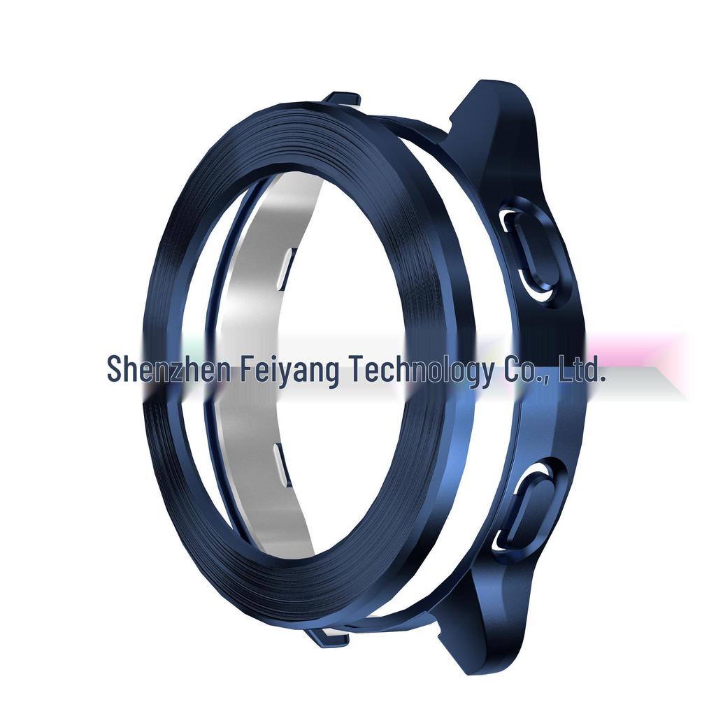 Xiaomi S3 Electroplated Hard Case: Hollow PC Protective Cover for Xiaomi Watch.