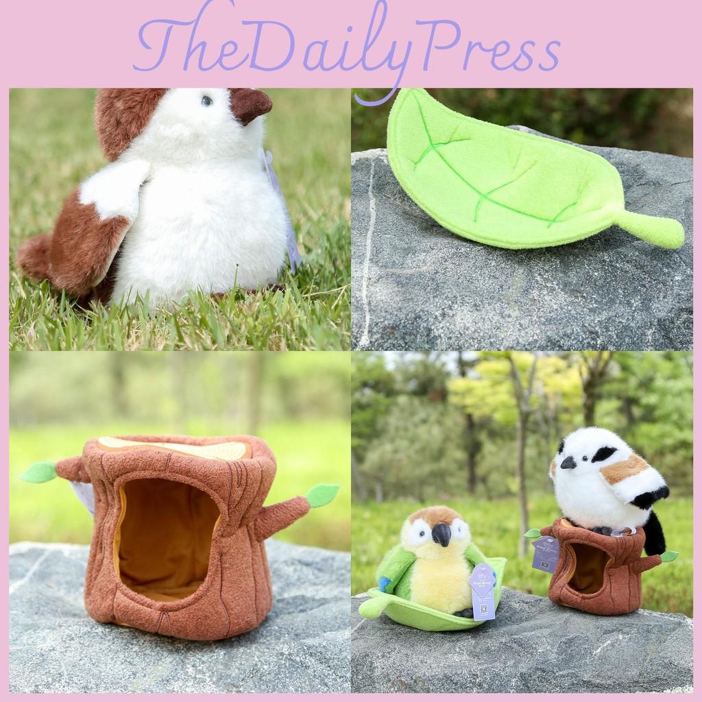 Plush Bird Small Toy With Pp Cotton Filling For Children Playroom Decor Doll