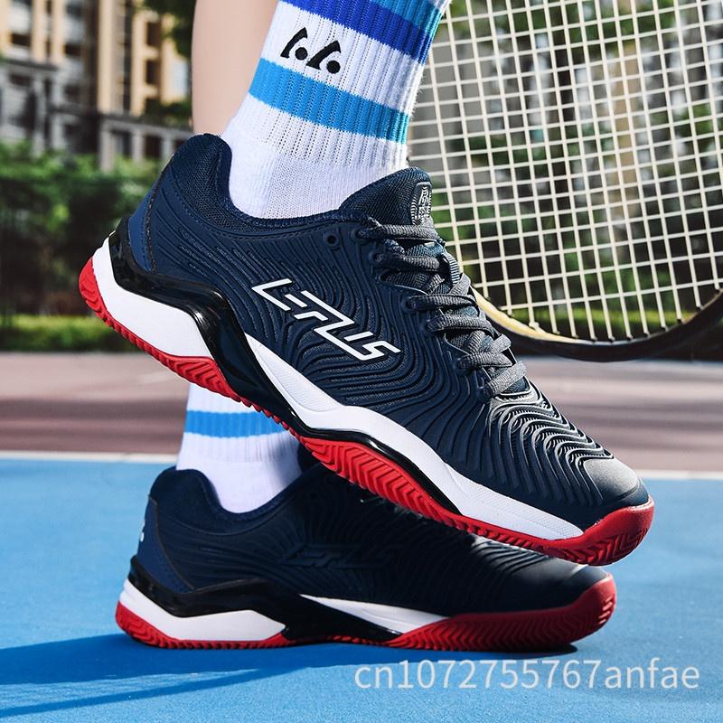 Men Women Professional Badminton Shoes Athletic Shoes Durable Anti-Slip for Volleyball Sneakers Outdoor Tennis Shoes Comfortable