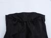 2024 Winter Women's European & American Style Strapless Off-Shoulder Slim-Fit Top
