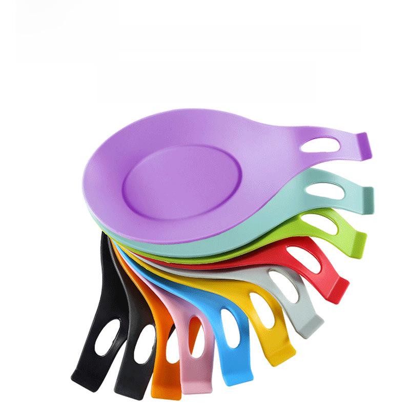 Silicone Heat-Resistant Spoon Rest and Condiment Dish
