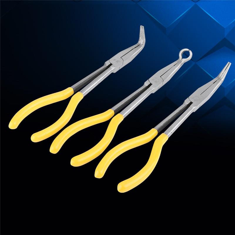 Pinza Per Barbecue Extra Lunga 45 Cm In Acciaio Inox Con Testa In Silicone (blu). Per Griglia, Cucina E Campeggio, Antiscivolo E Con Blocco.
