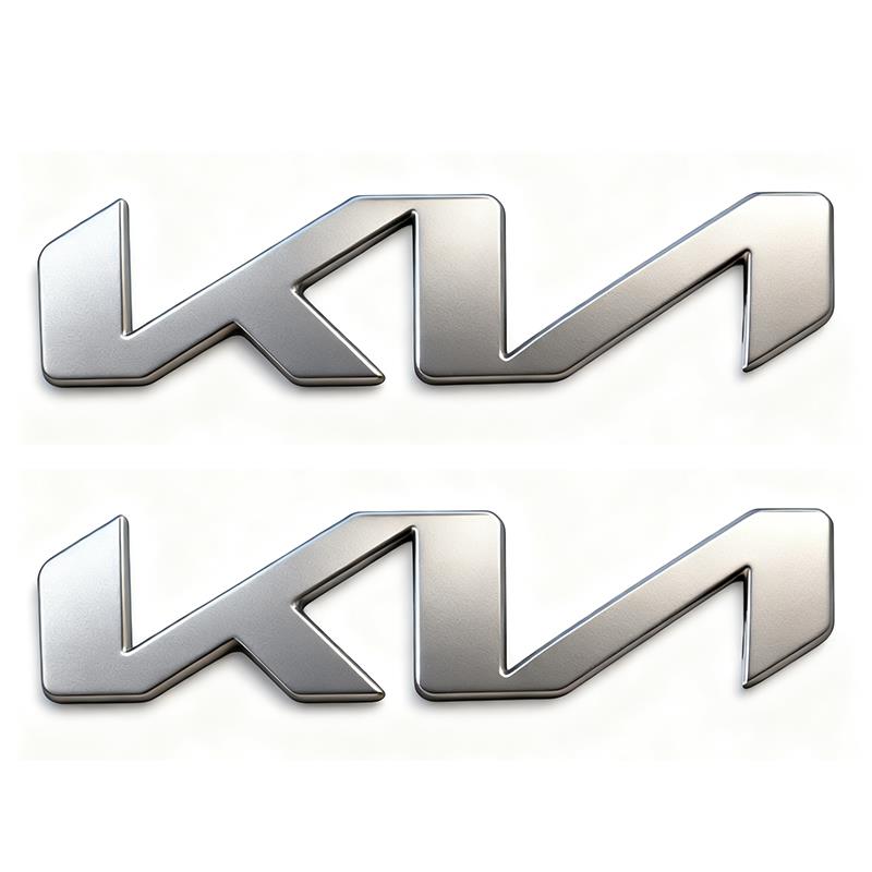 ABS Car Front Hood Rear Tail Trunk Emblem Badge Sticker For KIA EV6 Stinger RIO Sorento Picanto Ceed Borrego Syros K4 K5 K8 K9
