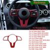 Car Steering Wheel Panel Trim Cover Decor Accessories For Mercedes Benz A B C E G CLA GLB Class W177 W247 W205 W213 C118 W118