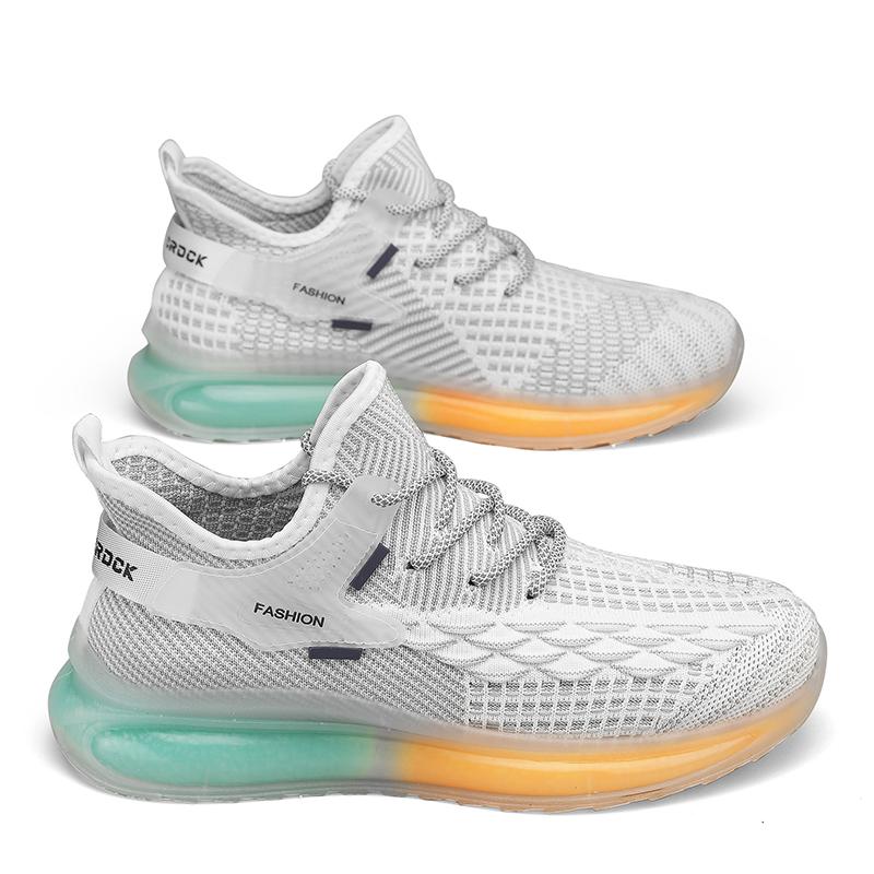 

Новые мужские удобные кроссовки для спорта на открытом воздухе, повседневные летние кроссовки Fly-knit для бега, дышащие, увеличивающие рост, обувь из кокоса, трендовая модная обувь 43