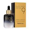 FARM STAY Black Snail & Peptide 9 Perfect Ampoule – Elastizitätsförderndes Serum mit Schneckenmucin & 9 Peptiden, Koreanisch