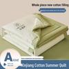 Xinjiang Cotton Summer Quilt: Lightweight, Machine-Washable, Thin Comforter for Dorms and Double Beds