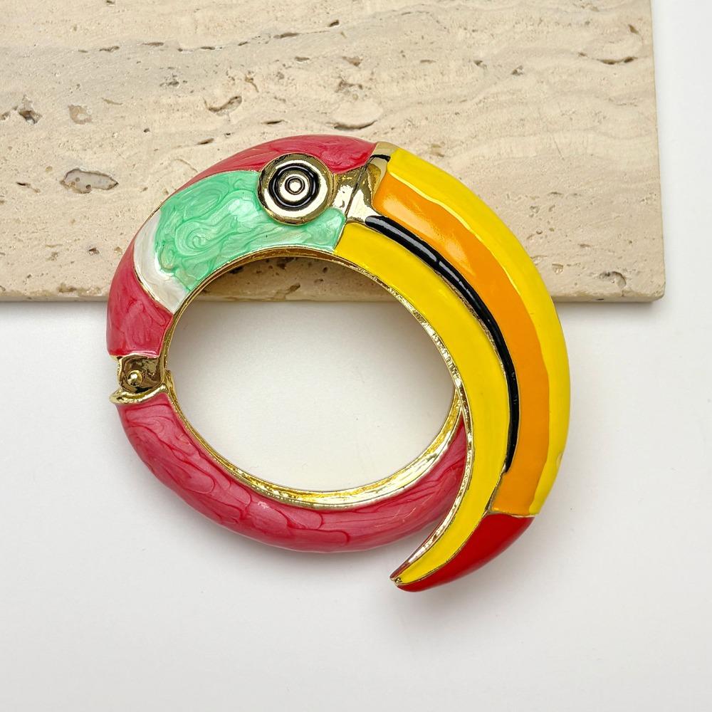 Geometric Glazed Cuff Metal Vintage Open Bangle Bohemian Women s Bracelet  Girls
