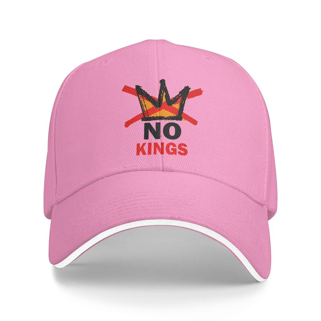 Summer No Kings Baseball Cap Kpop Rock Street Style Custom Logo Sun Trucker Hat Women Men Dropshipping Snapback Cap