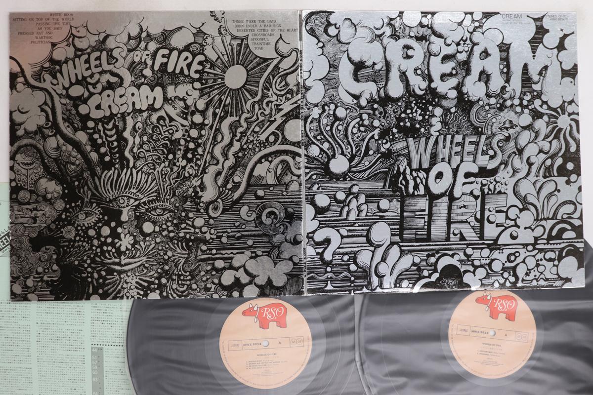 

LP Record CREAM - Wheels Of Fire MWX99545 RSO 1979 Japan Rock Used