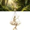Hanging Chain Fairy Dancer Planter Resin Garden Hanging Basket  Indoor Outdoor Garden