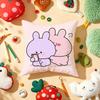 Asamimichaan Asleep Cute Asamimi Cushion Cover Plush Fabric Soft Double-Sided Printed Sofa Warm Winter Home Gift Pillow Cover