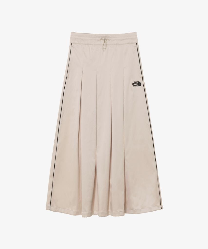Noseupeiseu Nk6Nr31L Women'S Satin Flare Skirt Light_Beige