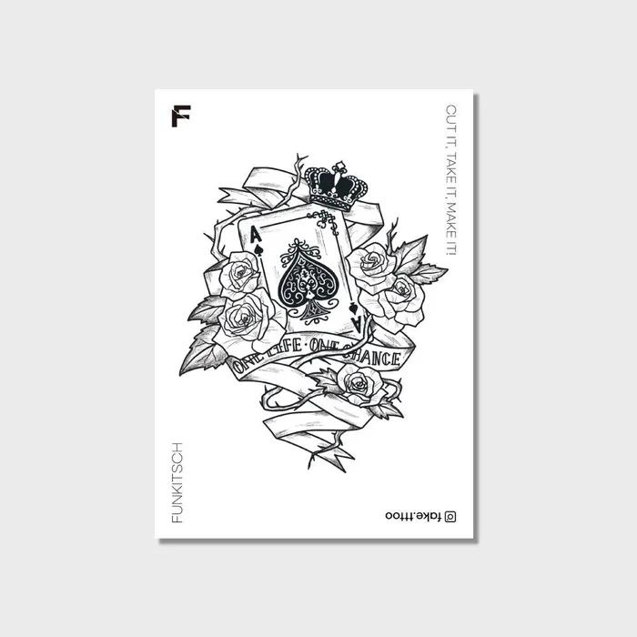 

Одноразовая тату-наклейка