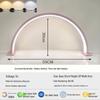 Creative Half-Moon LED Desk Lamp for Beauty Salons and Nail Art