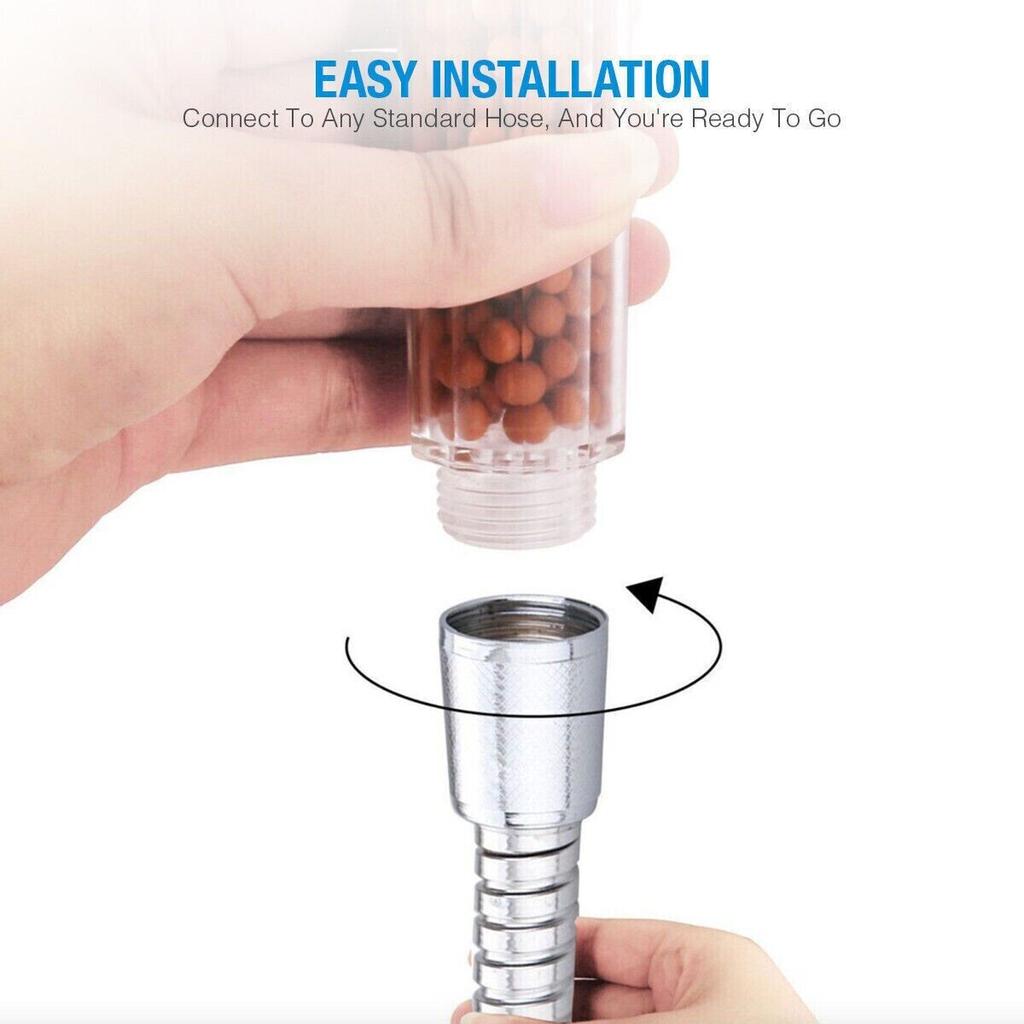 Cabezal de ducha de alta presión para spa con filtro de iones negativos, 3 modos, ducha de mano, ahorro de agua, ducha de baño