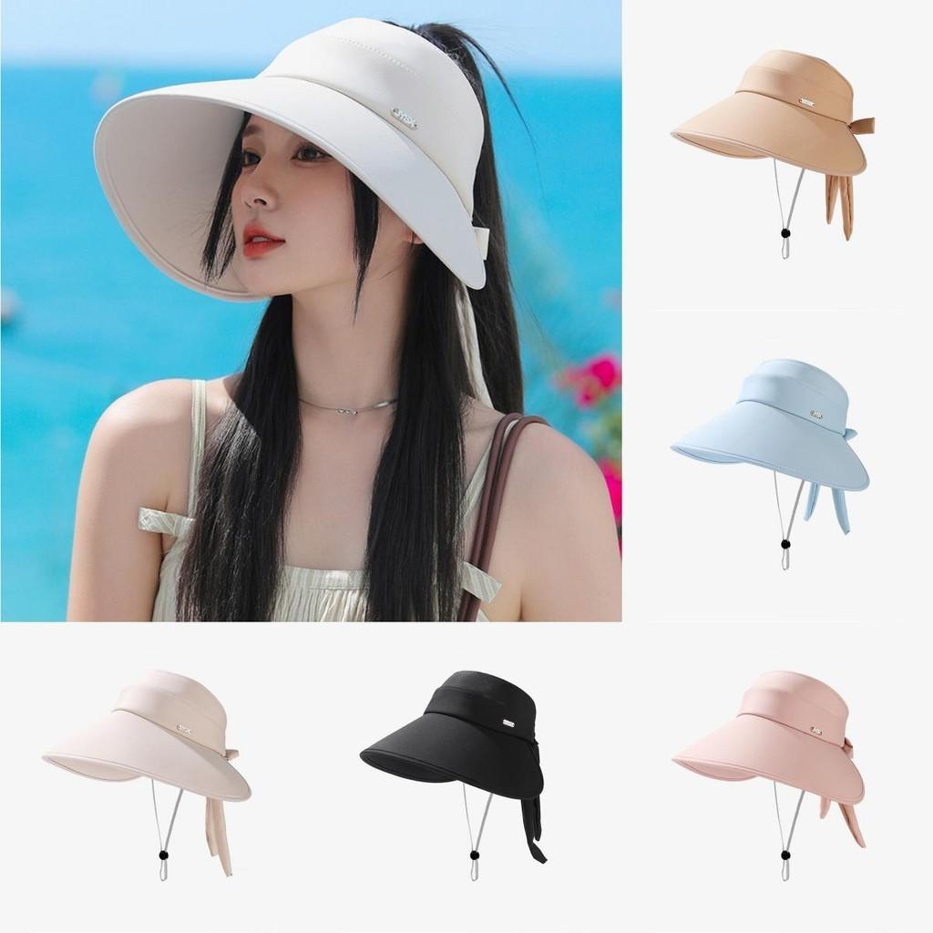 Enhanced Wide Brim Sun Hat For Women Sun Protection Cap Korean Style Fashionable Lightweight Breathable Hat
