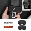 OTFDU1 For Alfa Romeo Anti-collision Scratch-proof Car Seat Belt Buckle Protection Cover 159 Giulietta Giulia 147 Mito 156 159 166 GT