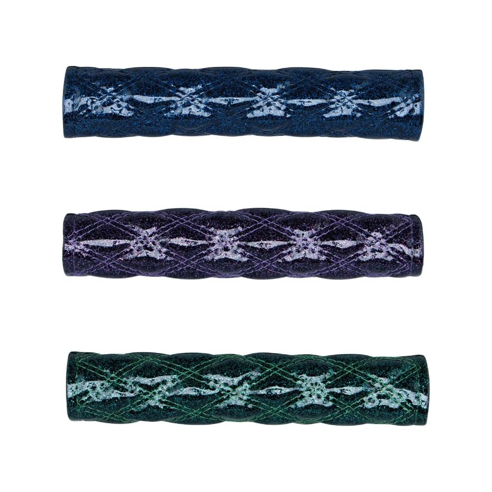 Jet Inoue Assist Grip Cover W Stitch Green Metallic 595296