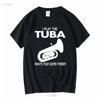 I Play the Tuba What's Your Super Power Graphic T-shirt