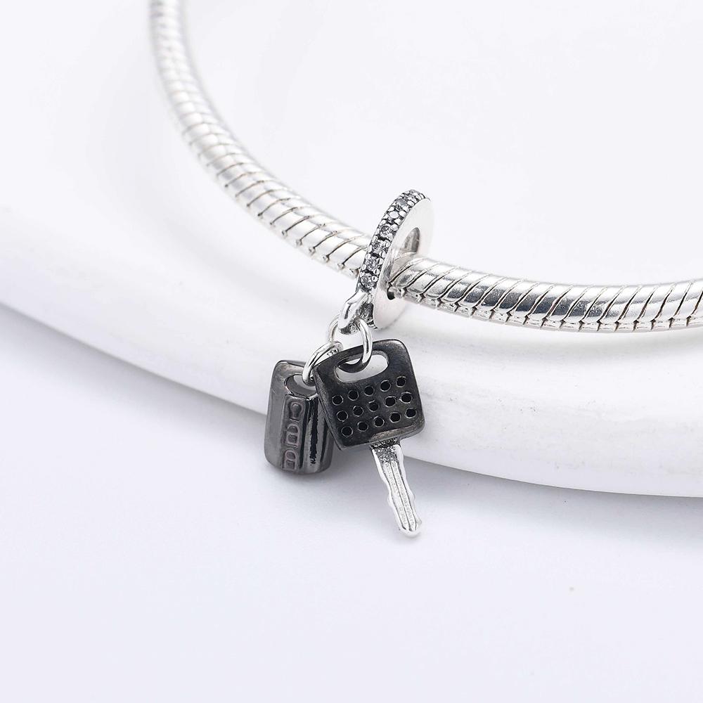 New Copper Charm Fit Original Bracelet Accessories Women Jewelry Vehicle Series Bicycle Motorcycle Helmet