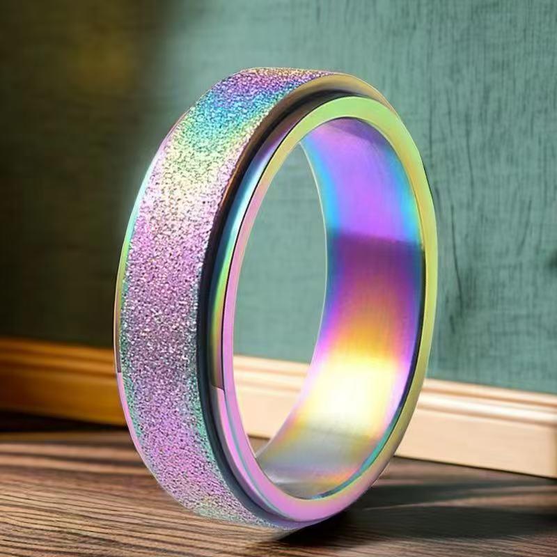 Herren Trendring aus Edelstahl - Langlebiges, nicht verblassendes Titanband