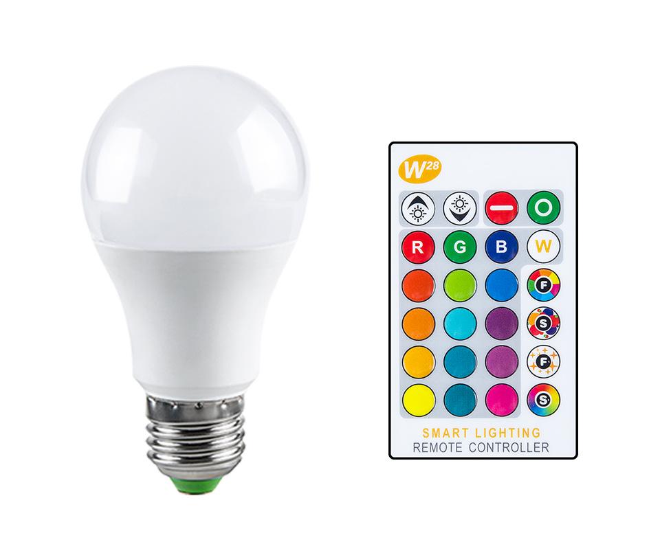 GU10 Smart LED RGB Bulb: Mobile-Controlled Colorful Dimmable Spotlight