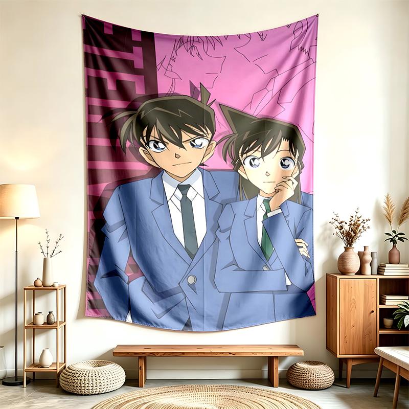 Detective Conan (14) Tapestry Suitable For Decorating Homes Dorms And Bedrooms Soft To The Touch And A Perfect Gift For Friends And Family