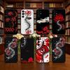 The Japanese Anime Tokyo Ghoul Phone Case Black Silicone Soft For Samsung S25,S24,S21,S22,S23,S30,Ultra,S20,Plus,Fe,Lite