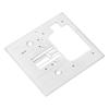 Easy Installation Sewing Machine Needle Plate Metal Needle Plate for Singer 7256, 7258, 7285Q, S800, for Experience 400