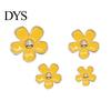 Car Aromatherapy Clip 4Pcs Flower Air Freshener Vent Mount Long Lasting Fragrance Alloy Outlet Odor Removal Type Automotive Diffuser Accessories